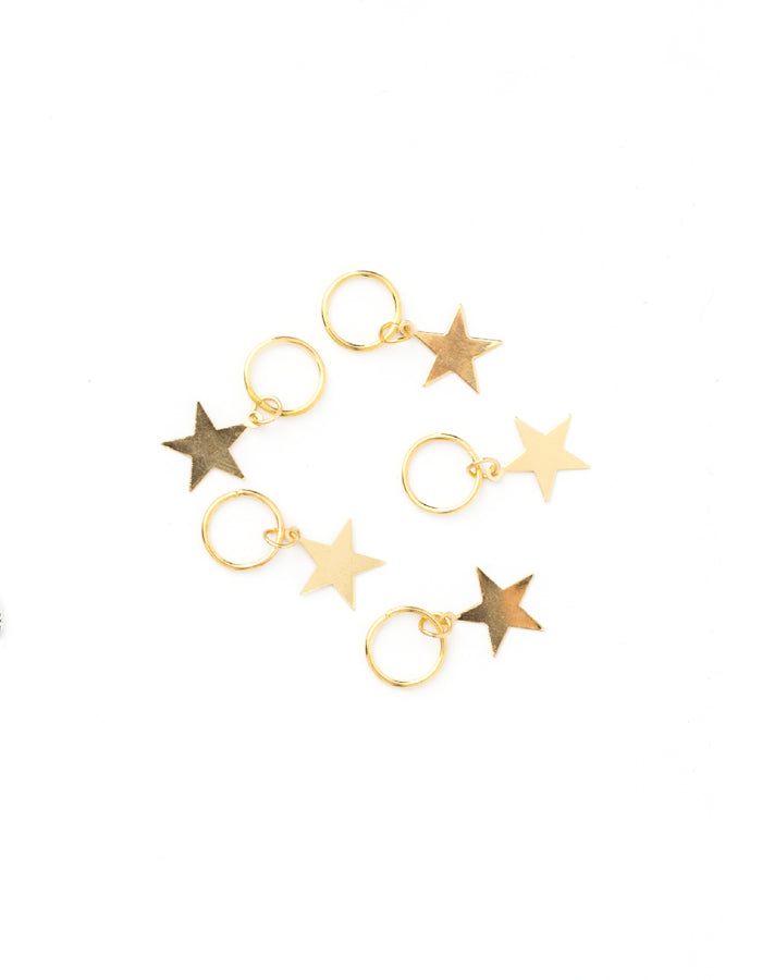 Hair clip with pendant STAR AFROline (5pcs)-1