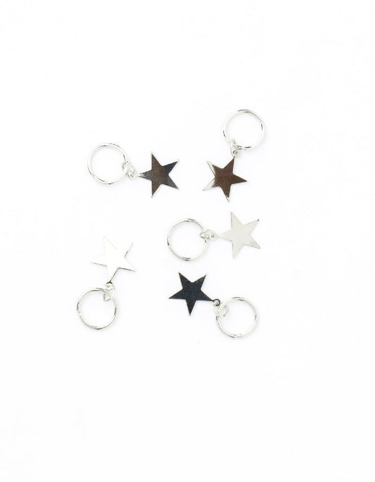 Hair clip with pendant STAR AFROline (5pcs)-0